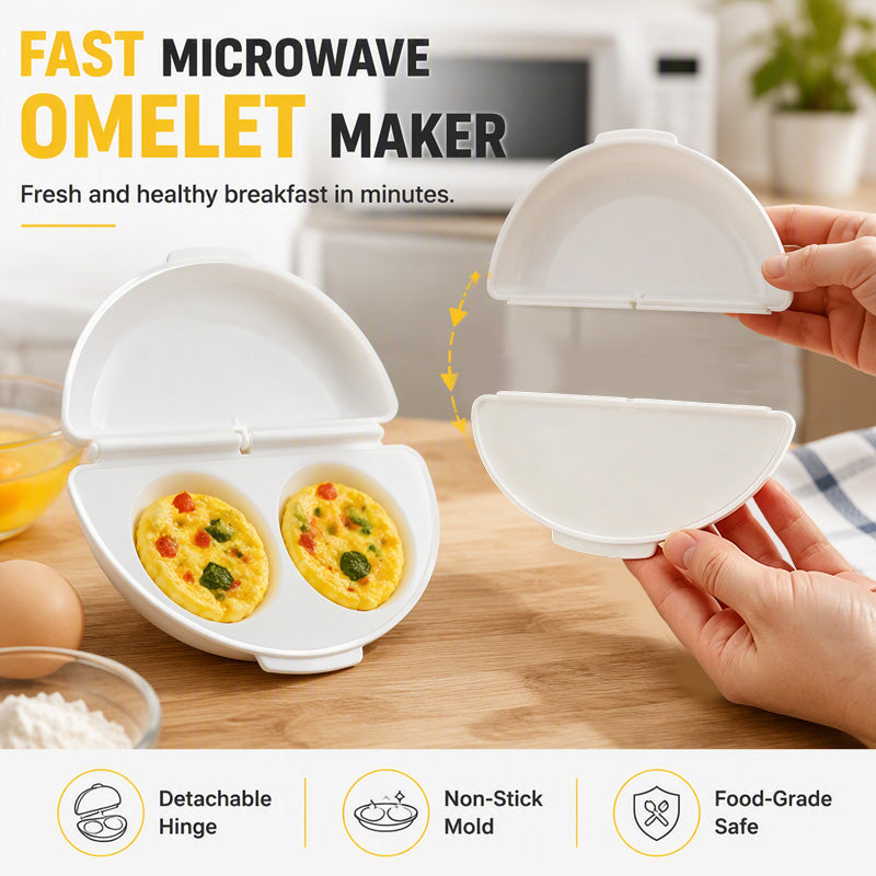 2-in-1 Omelette Maker and Egg Cooker