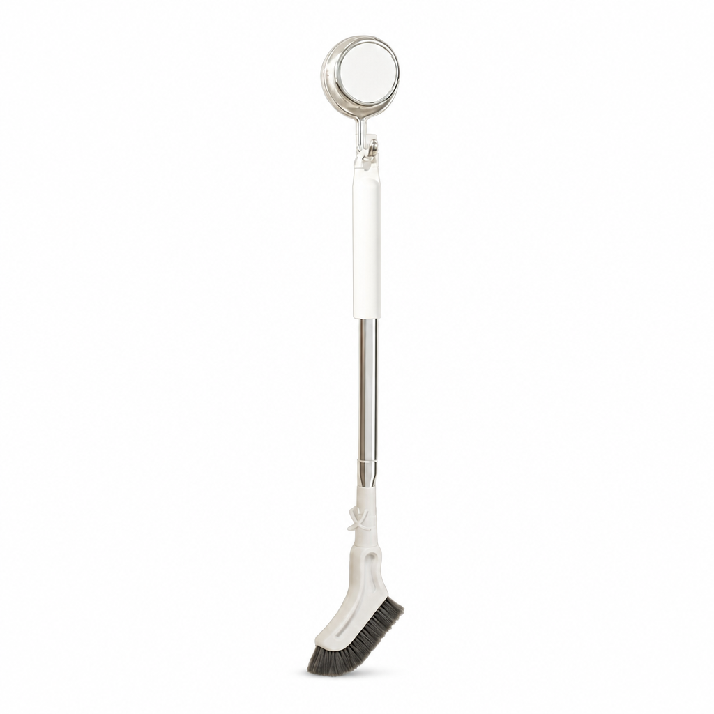 Multifunctional Floor Scrubber with Telescopic Handle – Reach All Corners Effortlessly