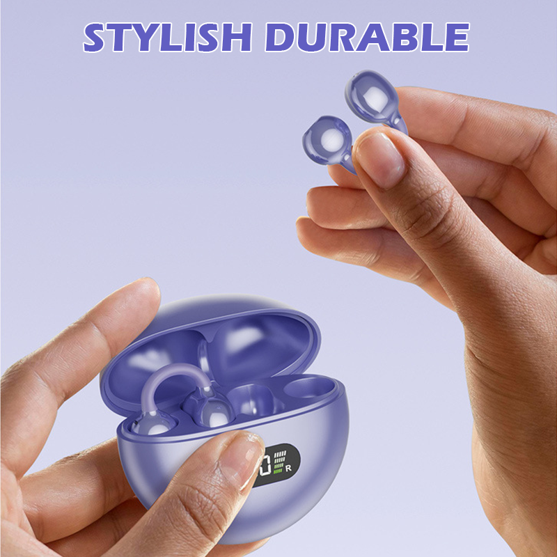 Clip-On Open Ear Bluetooth Earbuds