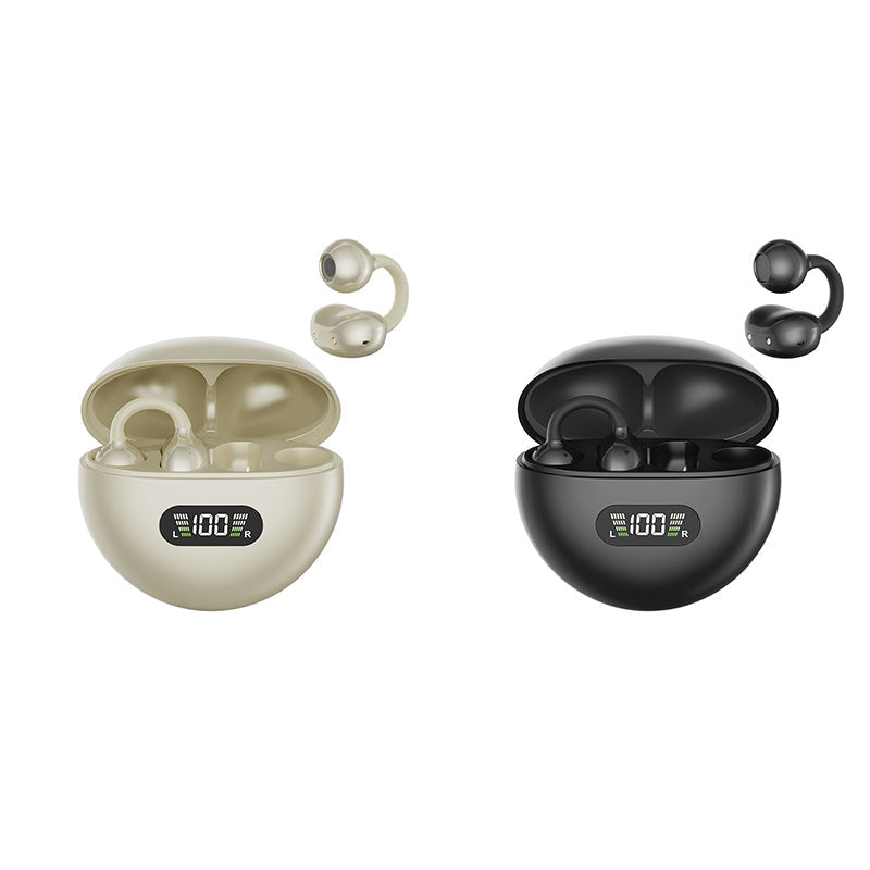 Clip-On Open Ear Bluetooth Earbuds