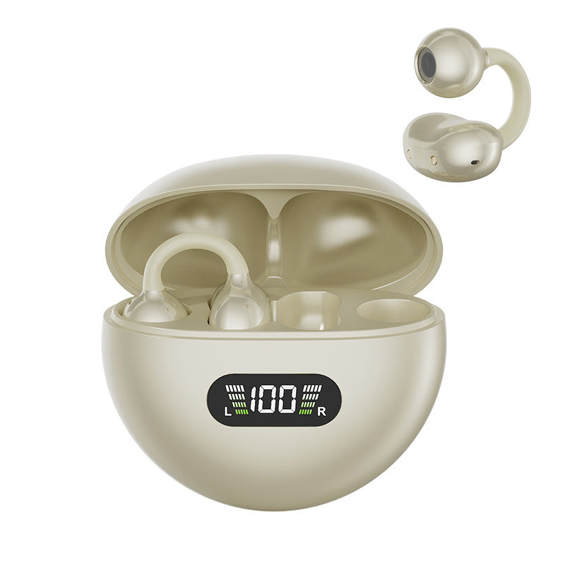 Clip-On Open Ear Bluetooth Earbuds