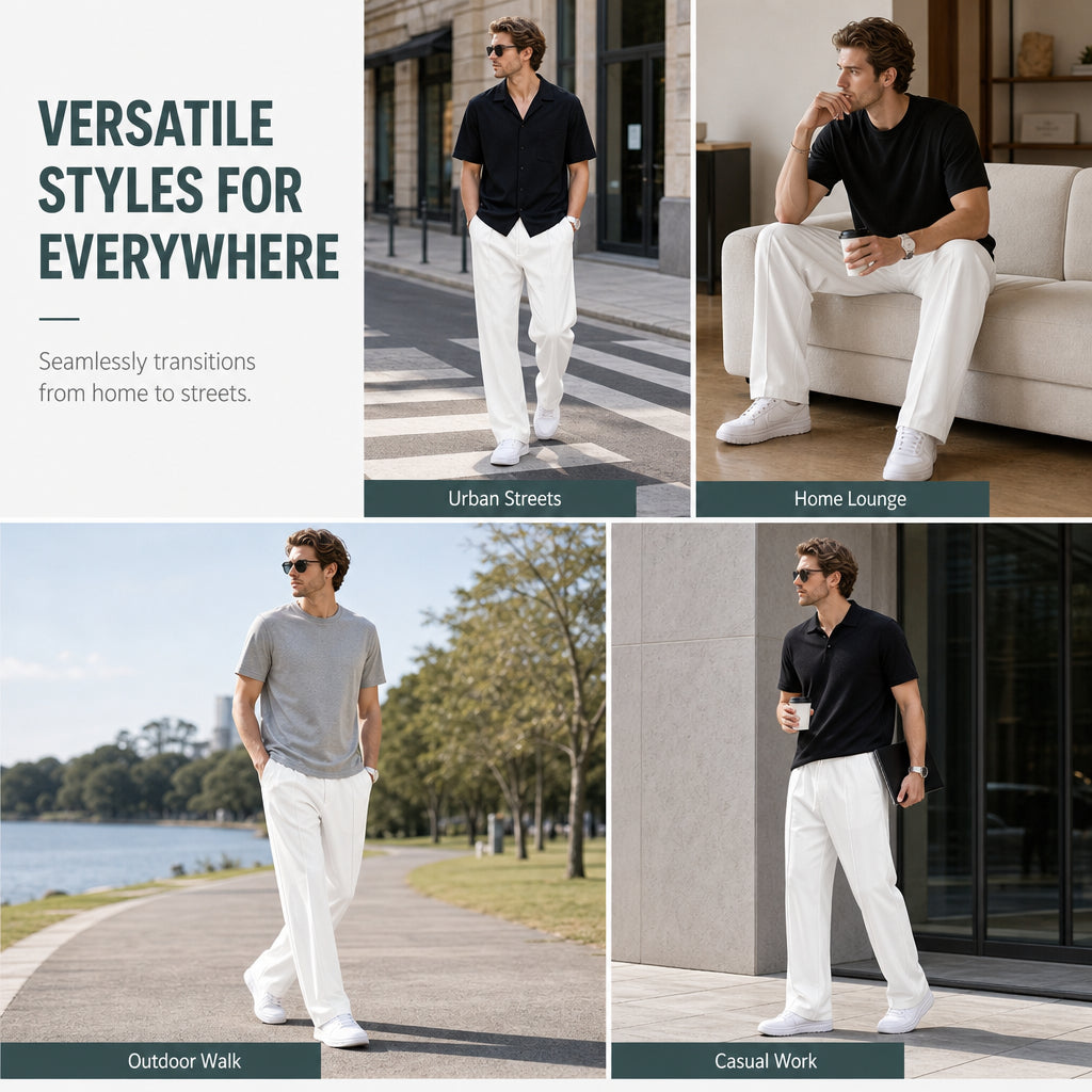 Men's Loose Fit Sports Pants – Relaxed Comfort & Everyday Style