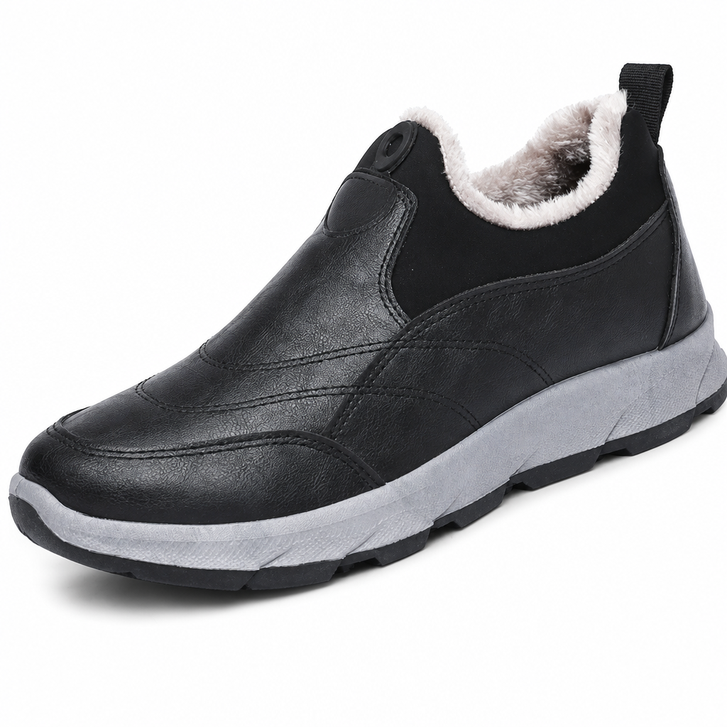 Comfortable Winter Shoes for Men – Warm Slip-On Shoes with Soft Sole