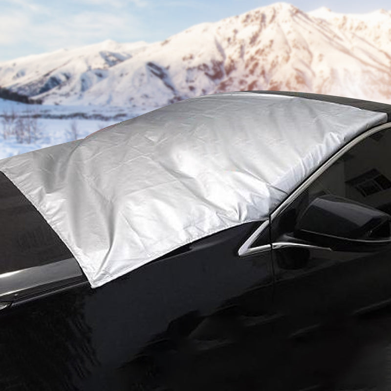 Front Windshield Cover – Four Seasons Protection, Frost Protection & High Quality – Perfect for Cars, Vans and SUVs
