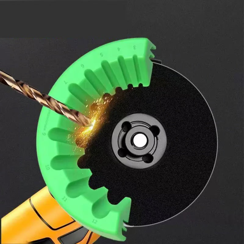 Drill Sharpener in Multiple Sizes for Angle Grinder – Tailored Grooves, Precision Grinding & Wide Compatibility