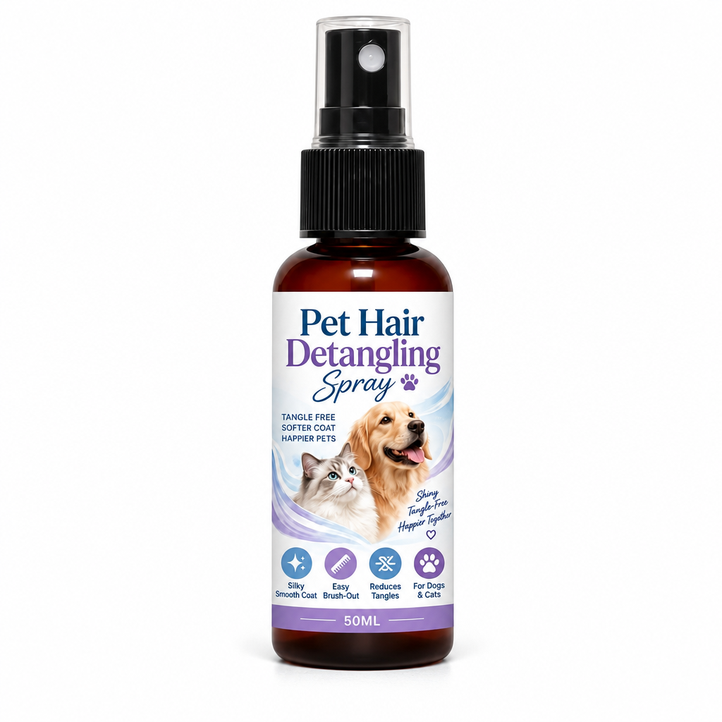 Pet Detangling Spray, Dissolves Matted Fur