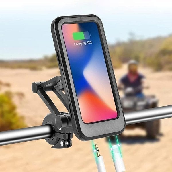 Waterproof Phone Holder for Bicycles and Motorcycles