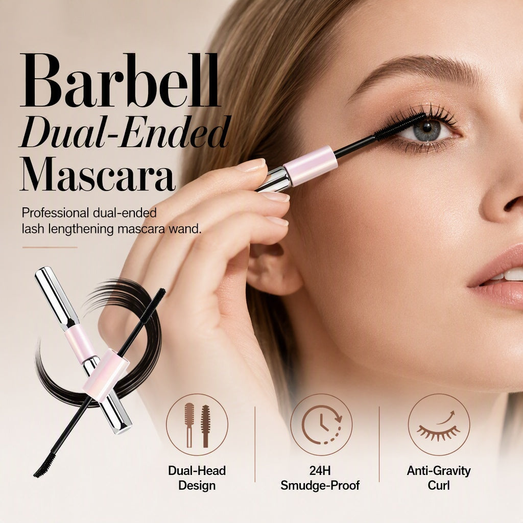 Waterproof Volumizing Mascara with Double Brush