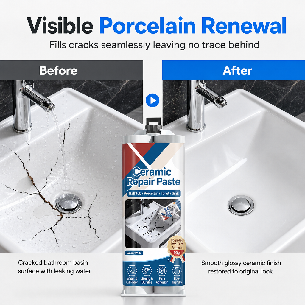 Fast-Drying Repair Paste for Tiles and Ceramics