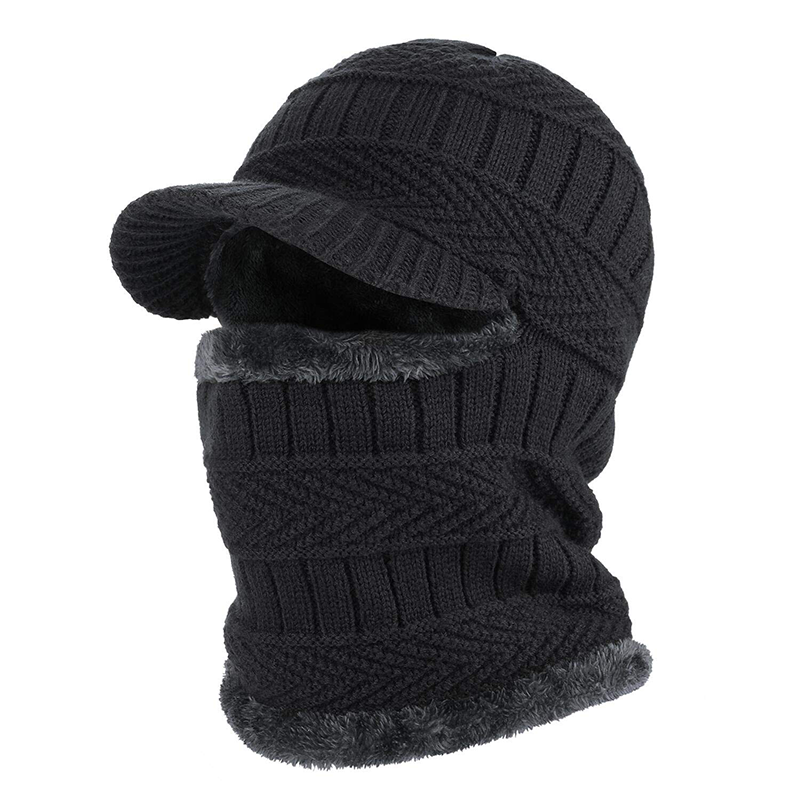 3-In-1 Winter Balaclava Thermal Hood with Visor