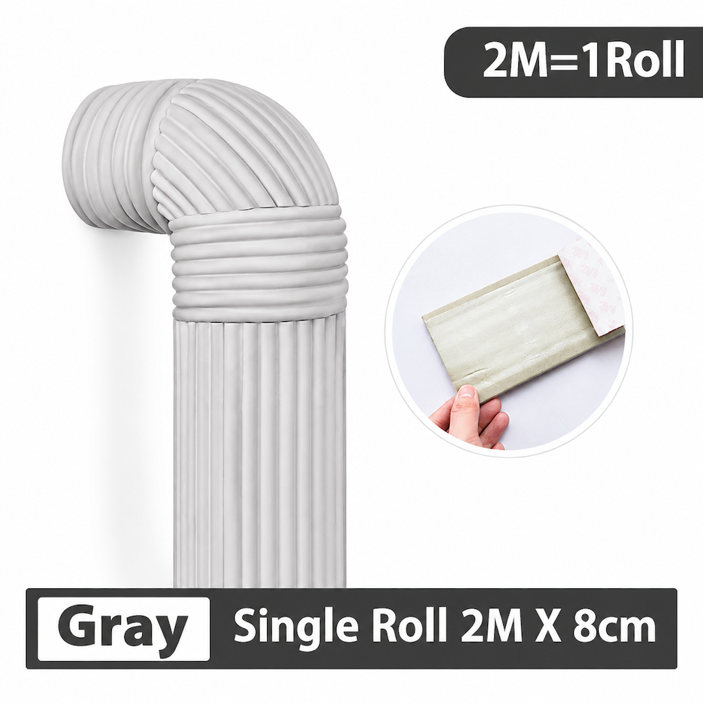 Self-Adhesive Insulation Pipe, Protects Water Pipes Against Freezing Outdoors