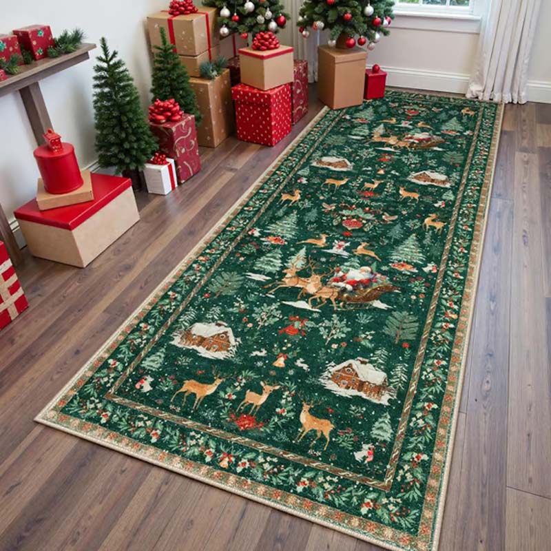 Soft Non-Slip Christmas Mat for Home
