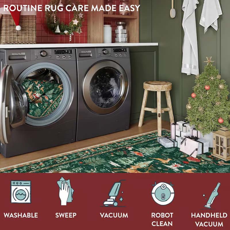 Soft Non-Slip Christmas Mat for Home