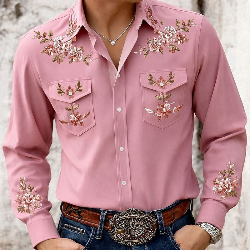 Austin Embroidered Western Shirt