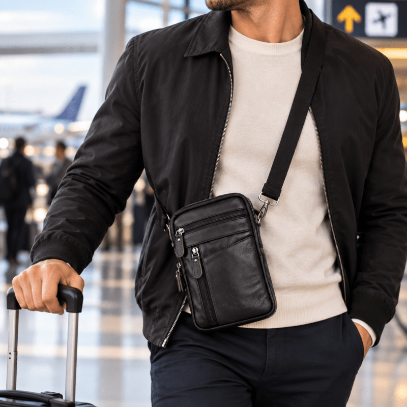 The Camden Leather Crossbody Bag