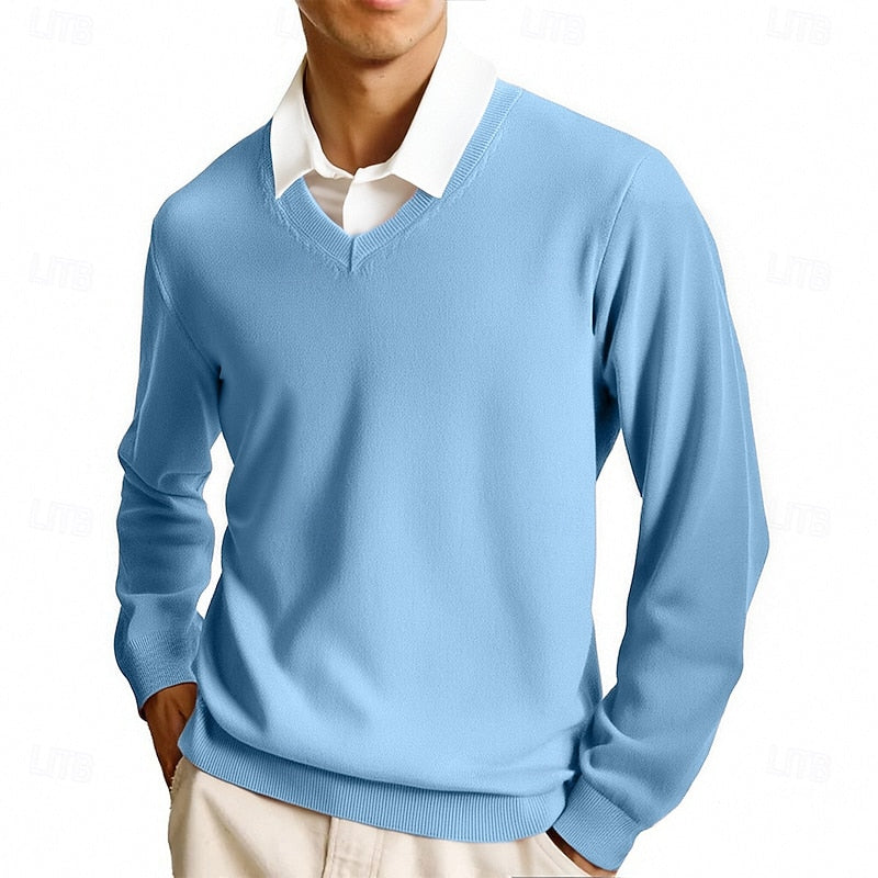 Refined V-Neck Sweater