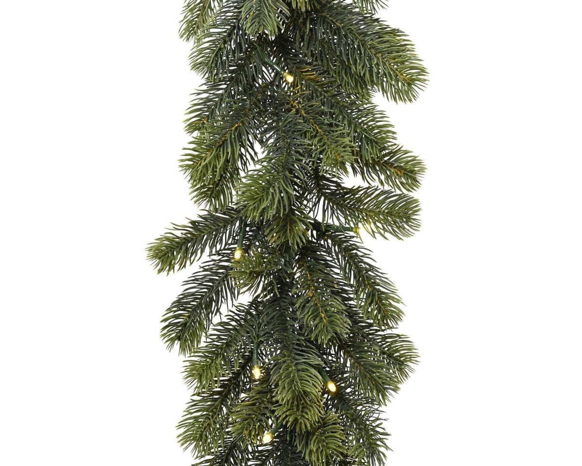 Winter Fir Garland with LED – Indoor/Outdoor 270 cm