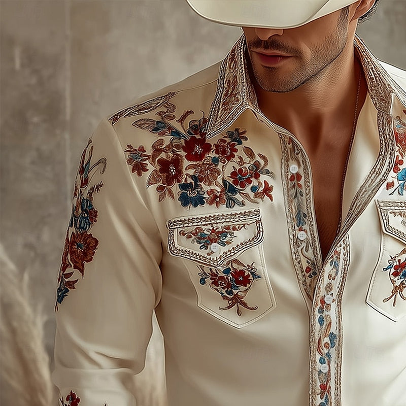 Austin Embroidered Western Shirt
