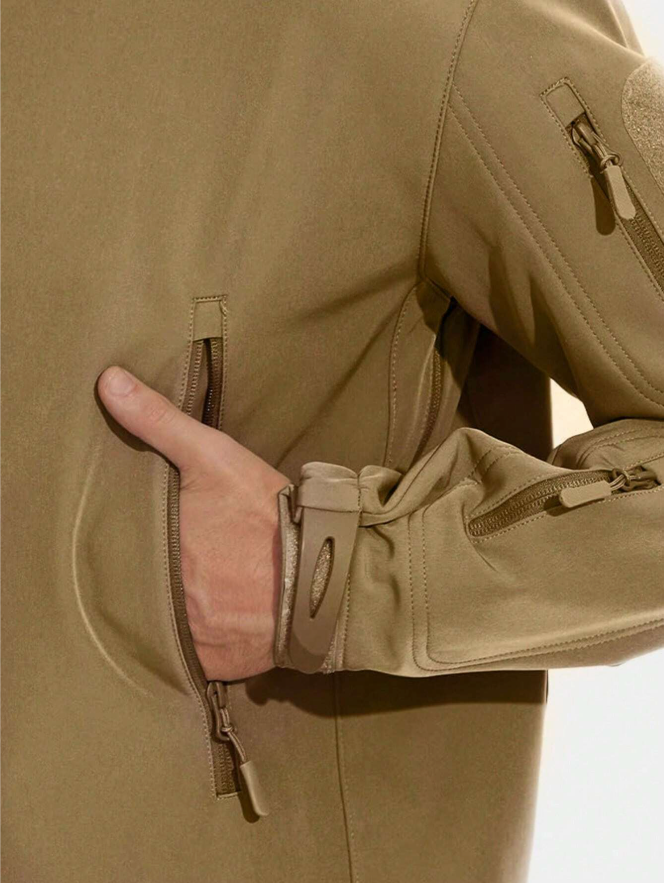 Waterproof, Windproof Outdoor Set: Jacket and Trousers with Fleece Lining